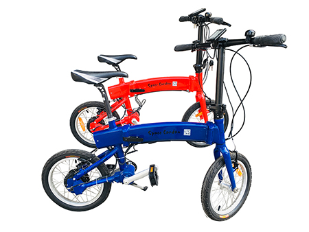 Bicicleta eléctrica plegable
