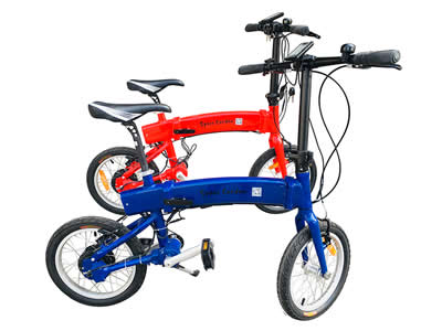 Bicicleta eléctrica plegable