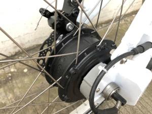 Bicicleta eléctrica plegable