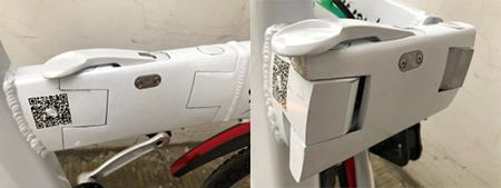 Bicicleta eléctrica plegable